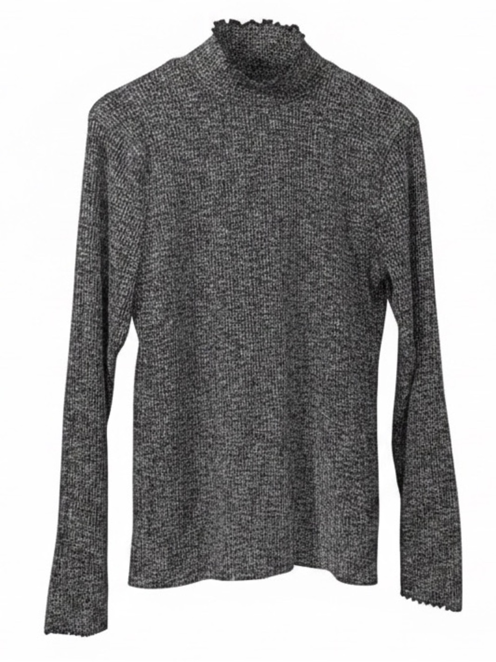 Abercrombie & Fitch Charcoal Turtleneck Top Size XL